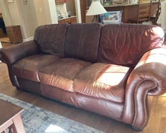 Leather sofa, great condition