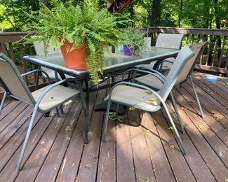 Outdoor Furniture, fair condition