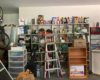 SO MUCH TO CHOOSE FROM!  Everything a home DIYer needs.  Many yard and household cleaning products, bug repellant etc.  Chemical and cleaning products are free.