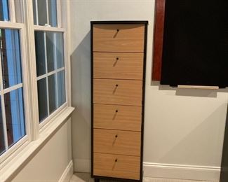 Media cabinet filled with dvds and cd's. Musical theater, Happy Days, Harry Potter, Star Wars, etc...