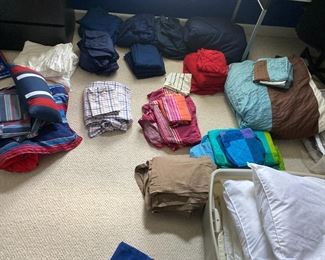 Bedding sets, complete with sheets and pillows