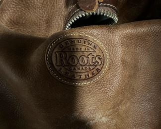 Roots Genuine Leather Duffel