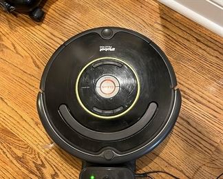 Roomba and charger