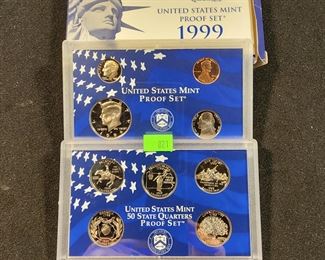 LOT 21 - 1999S US PROOF SET
