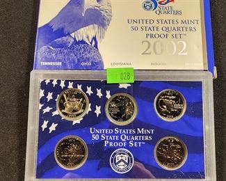 LOT 28 - 2002 US MINT PROOF SET
