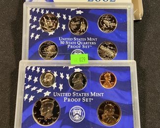 LOT 29 2002-S US MINT PROOF SET