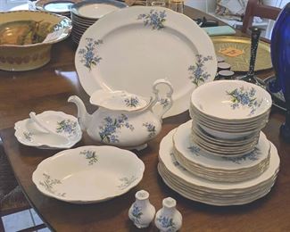36Piece Bone China  Royal Albert Forget Me Not