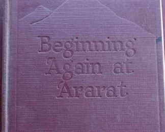 Beginning Again at Ararat SIGNED by Mabel Evelyn Elliott RARE