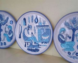 Creazoni Luciano Italy Vintage Plates And Plaque