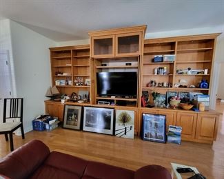 Books, Artwork and lots of decorative pieces