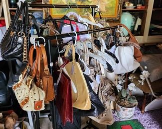 More designer hand bags.