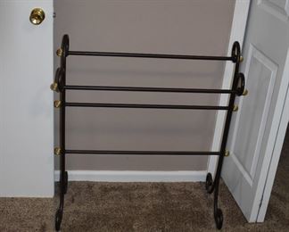 Metal Quilt Rack