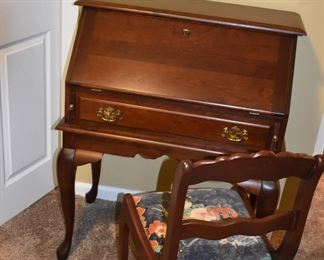 Small Secretary Desk 32" W X 18" D X 39" T