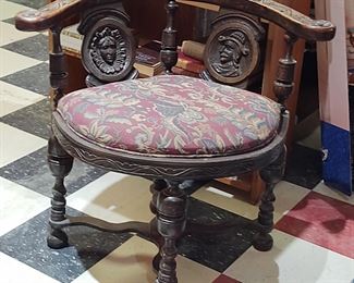 Covered with chair 1920s