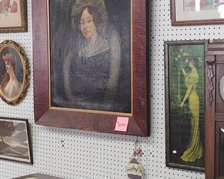 1840s portraits of a lady oil on canvas original