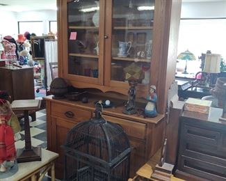 1870s step back cupboard 