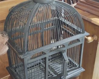 Old bird cage