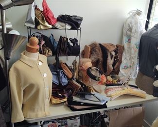 Vintage handbags and purses