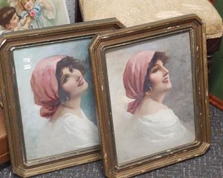 Oil on board original art