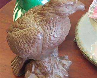 Newer plaster eagle