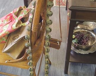 About 6 ft strand of brass sleigh bells