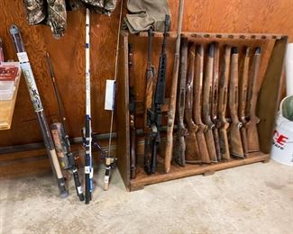 gun stocks and other sporting items