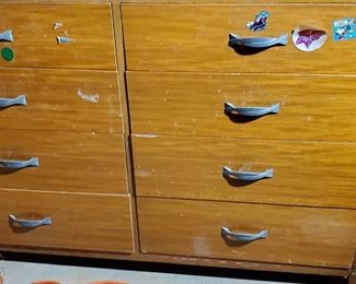 mid century dresser 53x20x36"