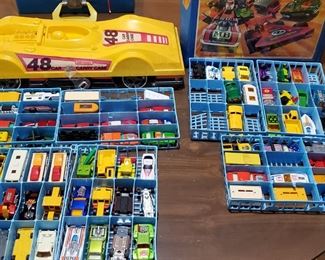 Hot wheels collection and cases 
