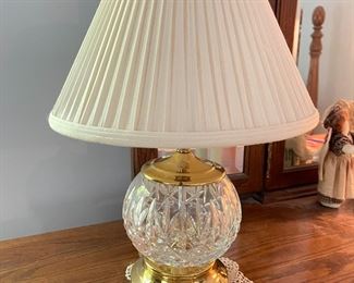 Waterford lamp