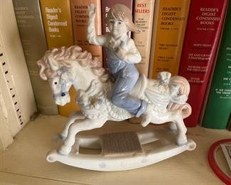 Girl on Rocking Horse
