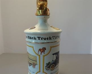 Mack Truck 75th commemorative decanter