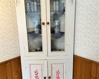 Wooden Corner Cabinet 