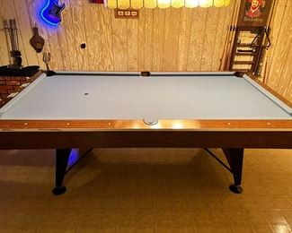 Vintage Pool Table