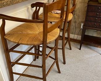 pair bar stools