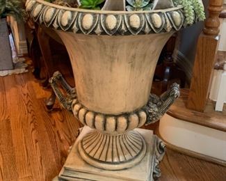 Large plant urn