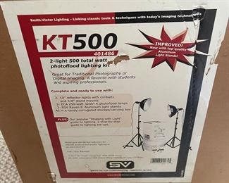 KT 500 Photoflood lighting kit