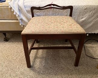 Vintage vanity stool   $35.00