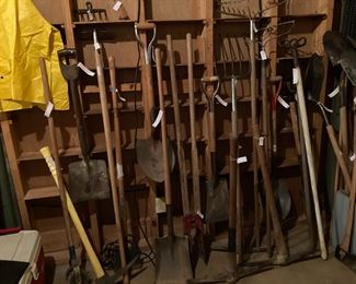 More yard and garden tools