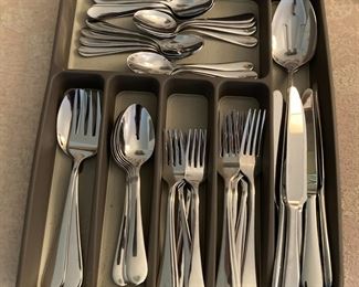 Towle "Boston Antique" 18/8 stainless 51 pieces in tray  $95.00