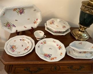 vintage Rosenthal Maria mold "Flowers"   23 pieces   $150.00