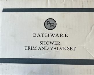 Restoration Hardware shower set-new in box