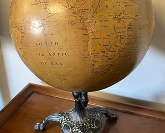 Vintage Harrow's Terrestrial globe 