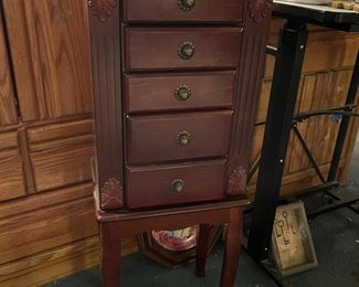 Jewelry armoire