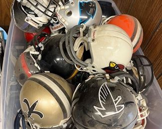 Mini football helmets