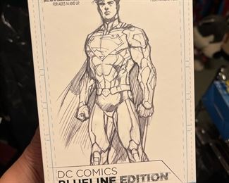 DC Comics Blueline Edition Superman figure