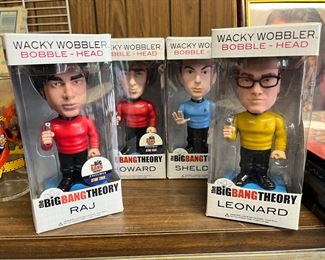 Big Bang Theory bobble heads
