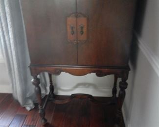 Antique Radio Cabinet