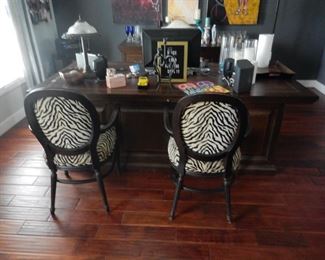 Desk and credenza by Alex Stuart Design, Inc.