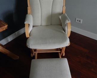 Rocker and Ottoman