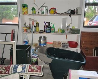 168 st wheel barrow and supplies